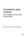 The Definitive Guide to Django Web Development Done Right Second Edition