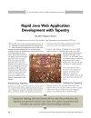 The Java Developer s Guide to Web Development Frameworks