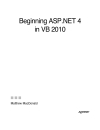 Beginning ASP NET 4 in VB 2010