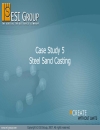 ProCast Case Study 4 Steel Investment Casting