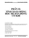 Đề tài Thiết kế Đồ Án Tốt Nghiệp Thiết kế Hệ Thống Dẫn Động Vít Tải xi Măng