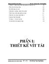 Đề tài Thiết kế Đồ Án Tốt Nghiệp Thiết kế Hệ Thống Dẫn Động Vít Tải xi Măng