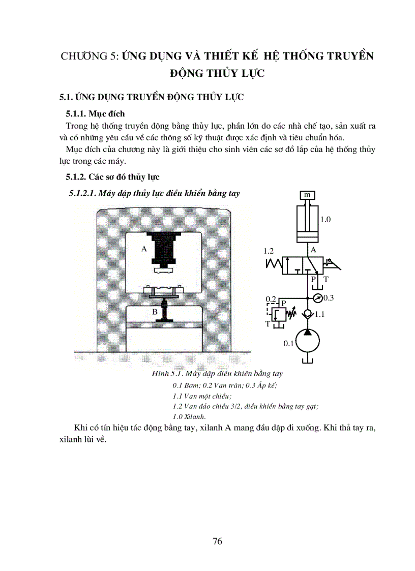 Ứng dụng và thiết kế hệ thống truyền động thủy lực