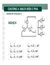 Kỹ thuật điện MẠCH ĐIỆN 3 PHA