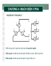 Kỹ thuật điện MẠCH ĐIỆN 3 PHA