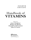 Sổ tay Vitamins Handbook of Vitamins 4th edition