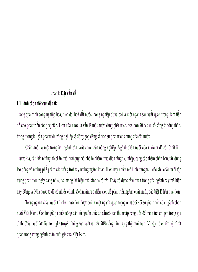 Tình hình chăn nuôi lợn 6 tháng đầu năm 2009 của thị trấn Trâu Quỳ Gia Lâm Hà Nội