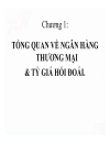 Tổng quan về ngân hàng thương mại tỷ giá hối đoái