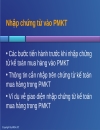 Kế toán mua hàng và công nợ phải trả