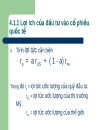 Dự thảo ngân sách vốn cho công ty đa quốc gia