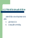 Dự thảo ngân sách vốn cho công ty đa quốc gia