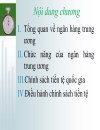 Ngân hàng trung ương và chính sách tiền tệ quốc gia