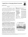 Capital Flows to Emerging Market Economies