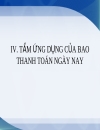 Bao thanh toán là gì