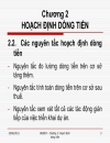 Hoạch định dòng tiền