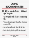 Hoạch định dòng tiền