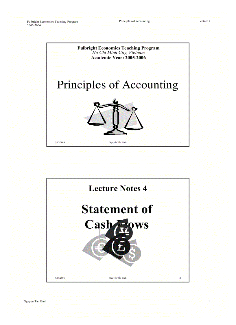 Principles of Accounting