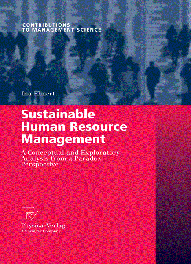 Substainable human resource management ebook