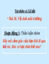 Vệ sinh môi trường