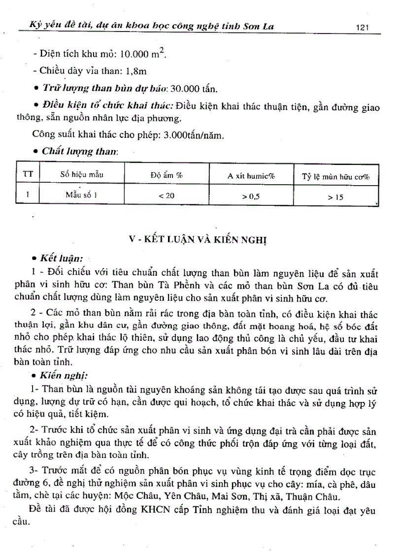 KỶ YẾU ĐỀ TÀI DỰ ÁN KHOA HỌC CÔNG NGHỆ TỈNH SƠN LA phần 2 2