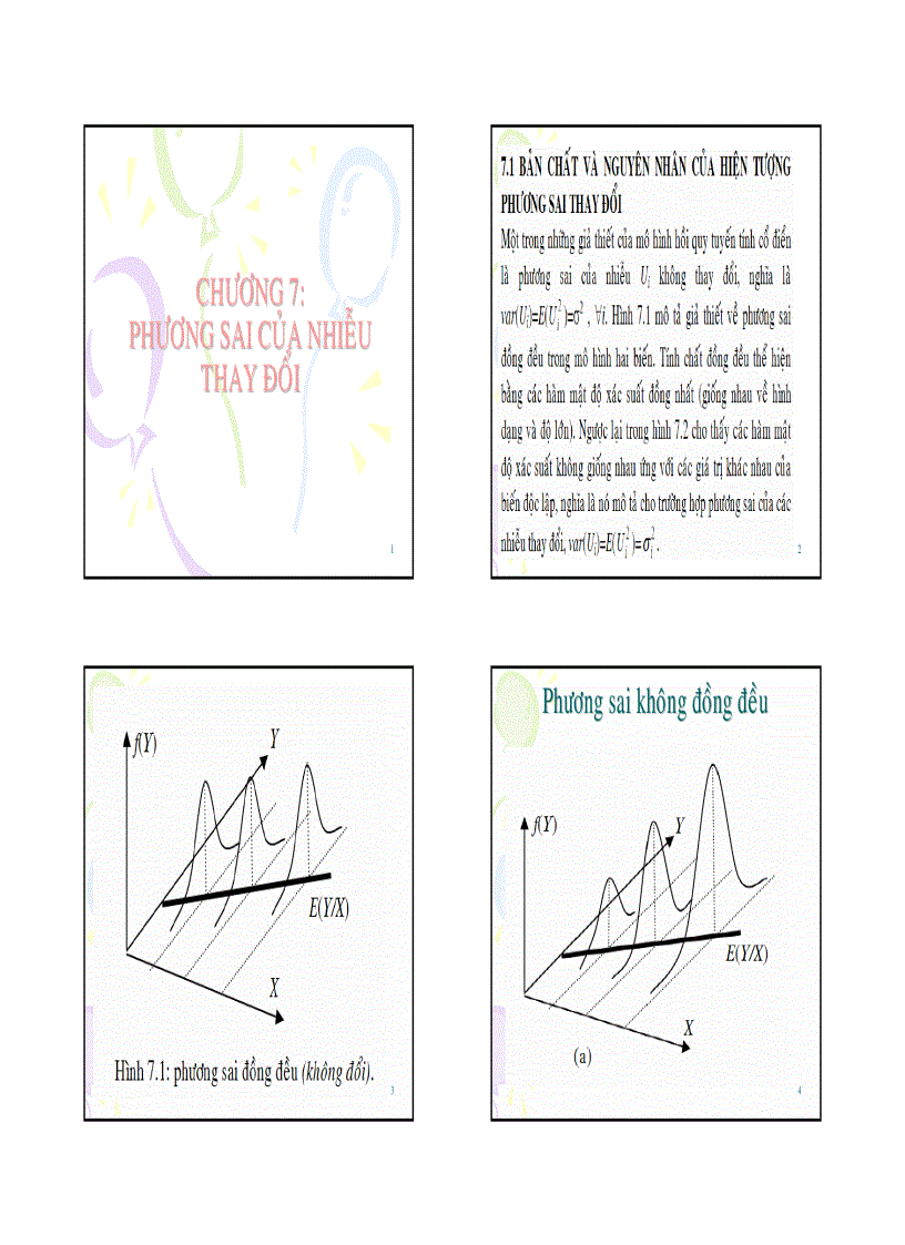 Phương sai của nhiều thay đồi