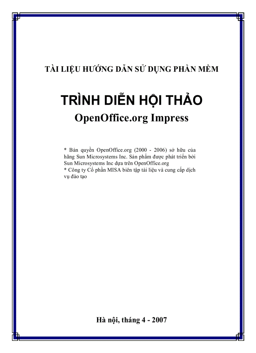 Trình diễn hội thảo