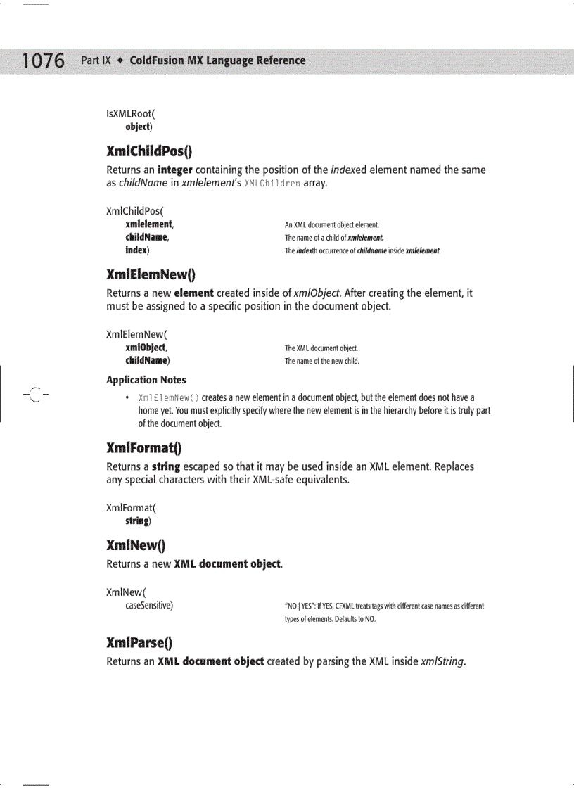 ColdFusion MX Language Reference