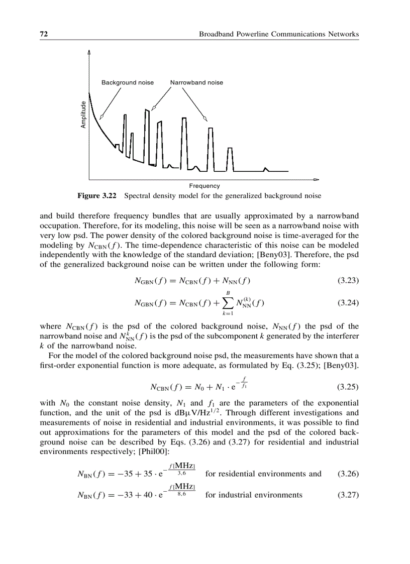 Complex Disturbance Models for OFDM based Systems