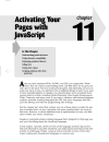 Activating Your chapter Pages with JavaScript