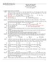 Đề thi thử Đại học môn Lý 31