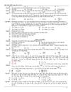Đề thi thử Đại học môn Lý 31