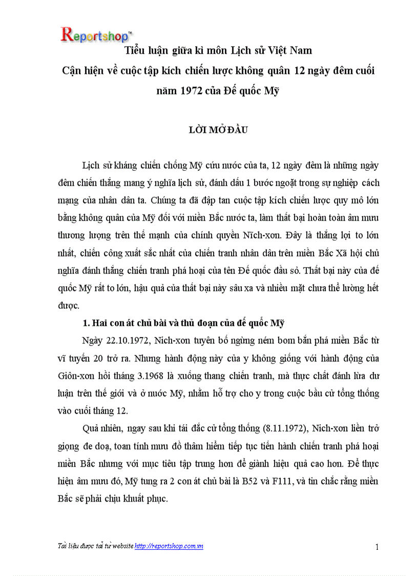 Cận hiện về cuộc tập kích chiến lược không quân 12 ngày đêm cuối năm 1972 của Đế quốc Mỹ
