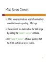 Session 4 More Web Server Controls