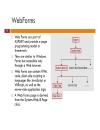 Session 1 Introduction to ASP NET WebForms