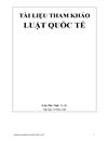 Luật quốc tế 1