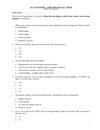 Accounting and financial test 1