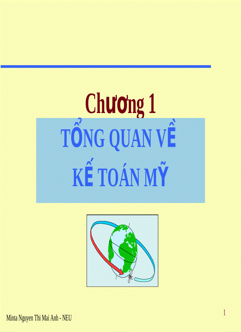 Tổng quan về kế toán mỹ