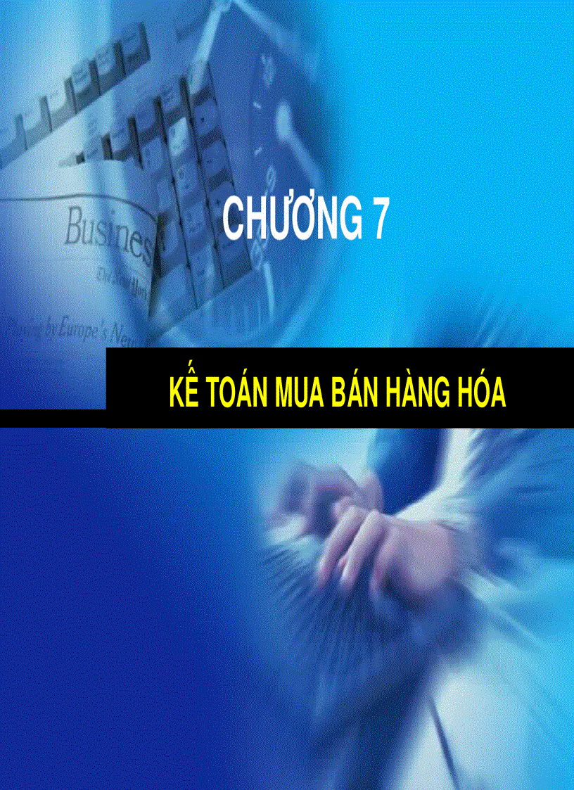 Kế toán mua bán hàng hóa