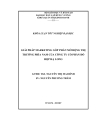 Đề cương Giải pháp marketing góp phần mở rộng thị trường phía nam của công ty cổ phần đồ hộp hạ long