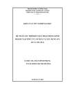 Đề cương Khóa luận tốt nghiệp đại học kế toán xác định kết quả hoạt động kinh doanh tại công ty lắp máy và xây dựng 45 1