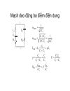 Các mạch rlc đơn giản dưới tác động ac và dc