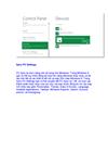 Khám phá Control Panel Metro của Windows 8