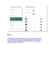 Khám phá Control Panel Metro của Windows 8