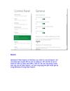 Khám phá Control Panel Metro của Windows 8