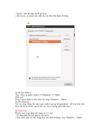 Hướng dẫn cài font chữ bộ gõ tiếng việt iBus Chỉnh DNS để vào Facebook trong ubuntu 11 10