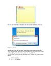 Thủ thuật sử dụng Sticky Notes trong Windows 7