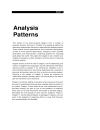 Analysis Patterns