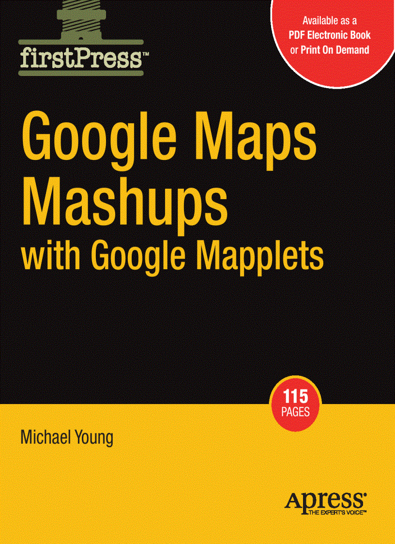 Google Maps Mashups with Google Mapplets