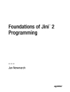 Foundations of Jini 2 Programming