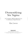 Demystifying Six Sigma